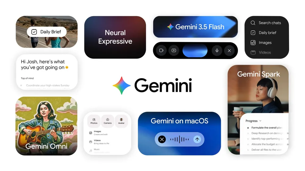 Geminiアプリ Neural Expressive UI